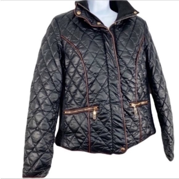 ANDRADE quilted jacket S black - Picture 6 of 12